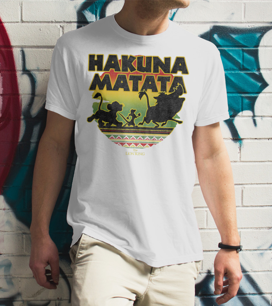 Hakuna Matata Disney The Lion King Simba Timon Pumba T-Shirt