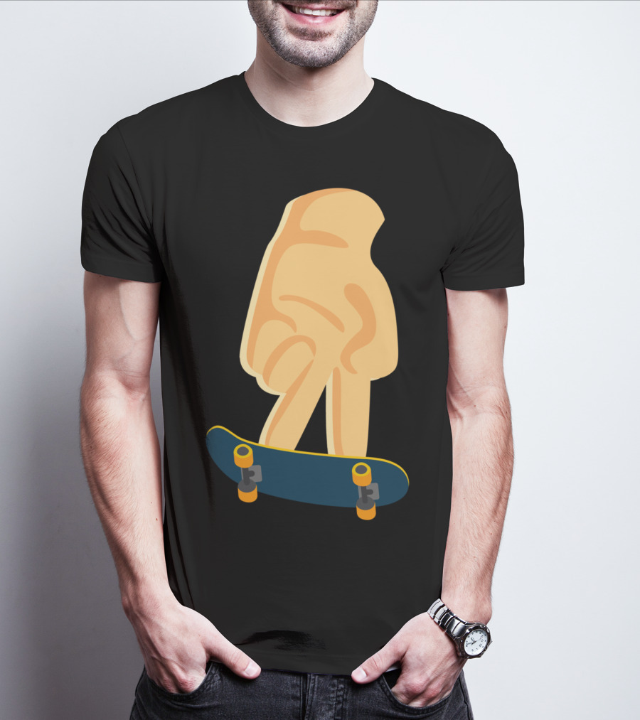 Fingerboard Skateboard Finger Skating Skateboard Board T-Shirt