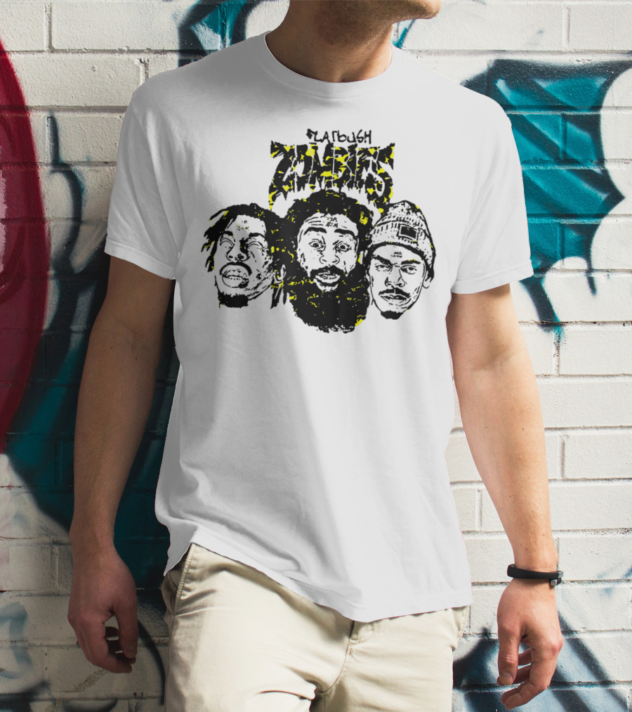 Flatbush Zombies Triangle Yellow Tie T-Shirt