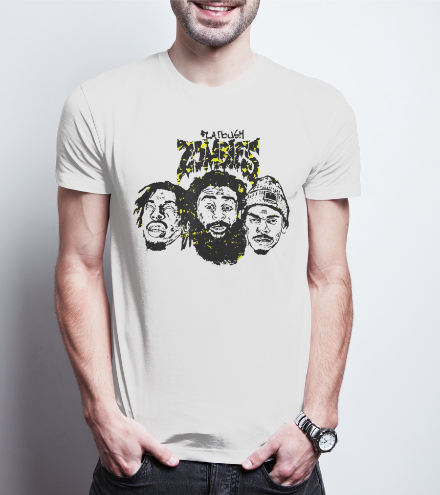 Flatbush Zombies Triangle Yellow Tie T-Shirt