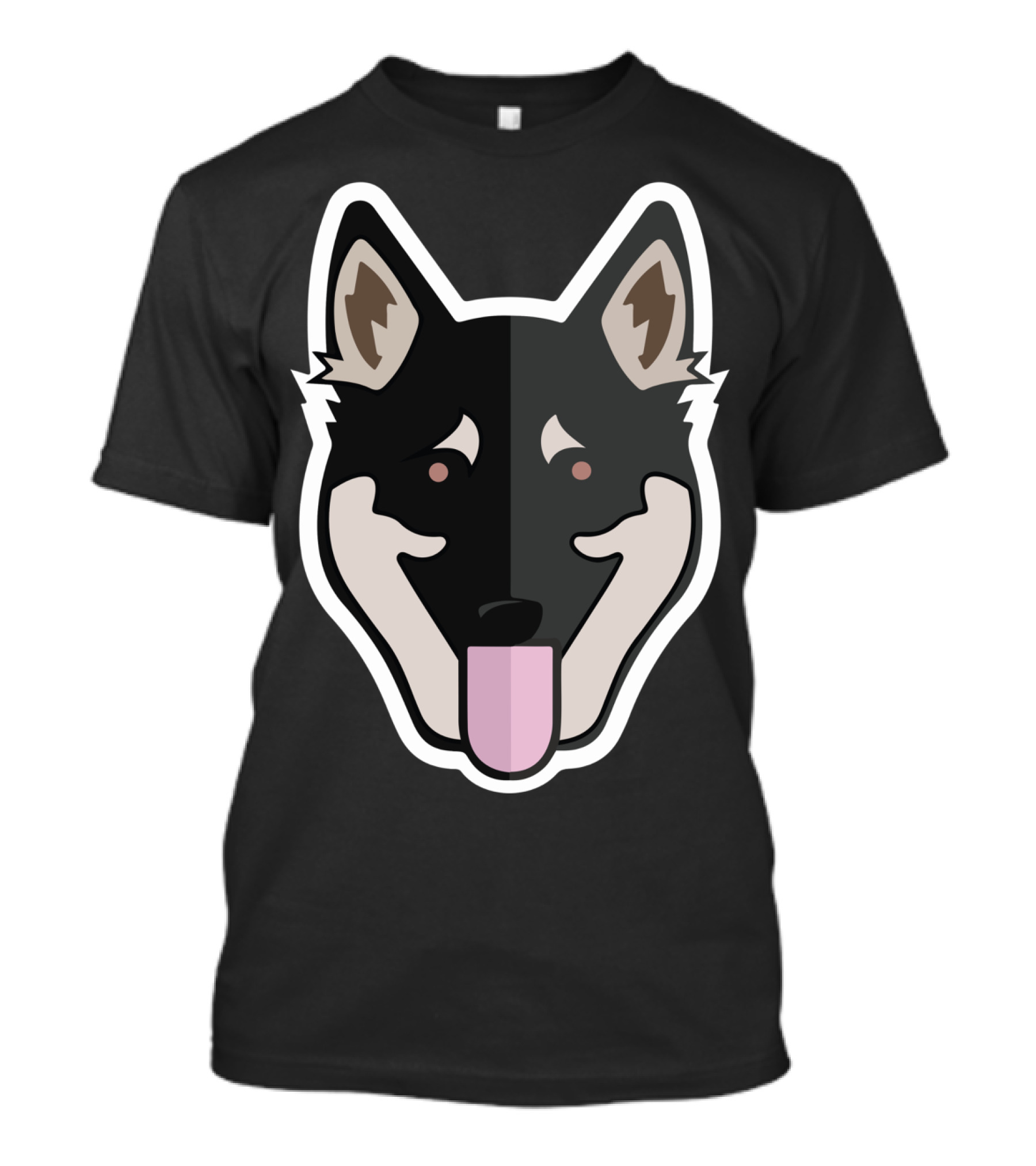 German Shepherd Dog Face T-Shirt