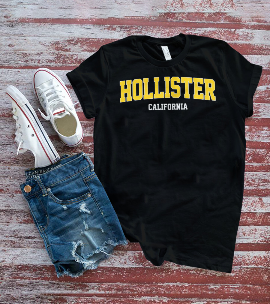 Hollister California Varsity College T-Shirt