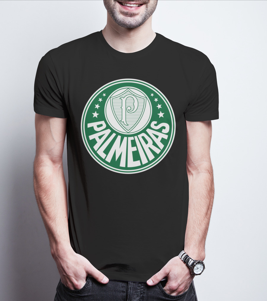 Palmeiras Soccer Fan Club Emblem T-Shirt