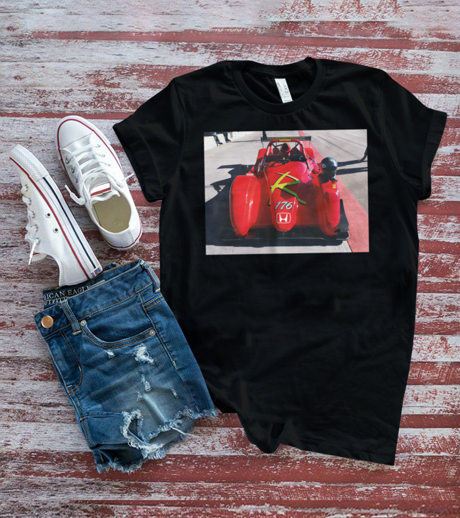 Honda Red Race Car 176 T-Shirt