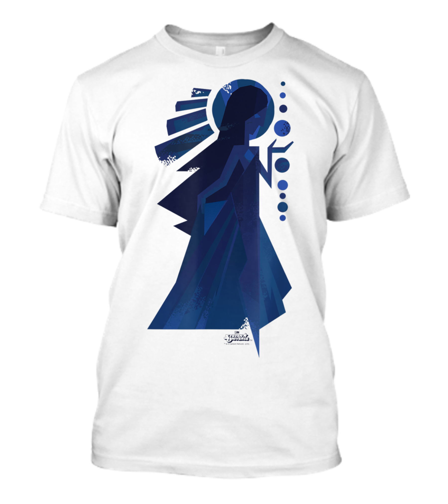 Steven Universe Blue Diamond Abstract Mural T-Shirt