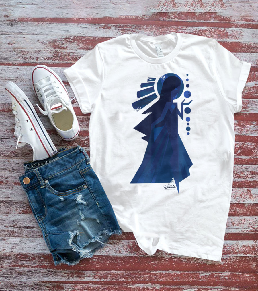 Steven Universe Blue Diamond Abstract Mural T-Shirt