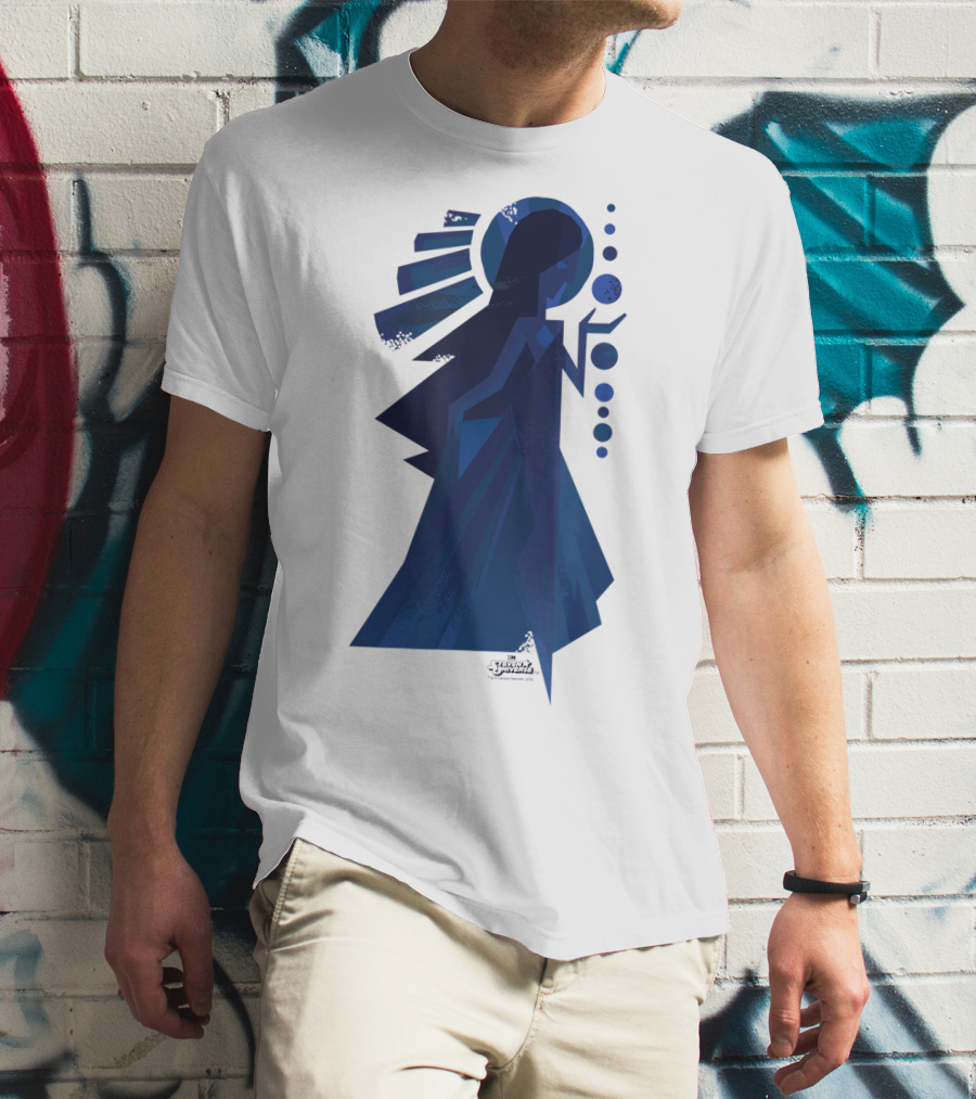 Steven Universe Blue Diamond Abstract Mural T-Shirt