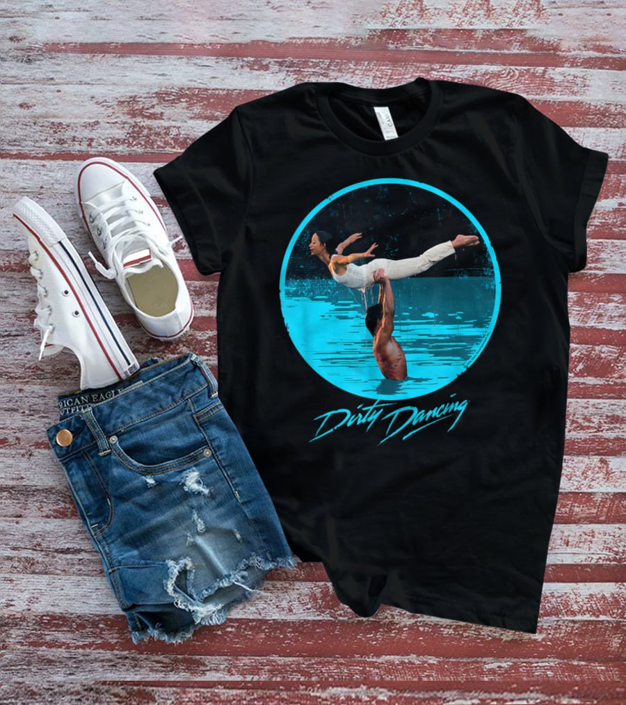 Dirty Dancing Iconic Lift Scene In Water T-Shirt