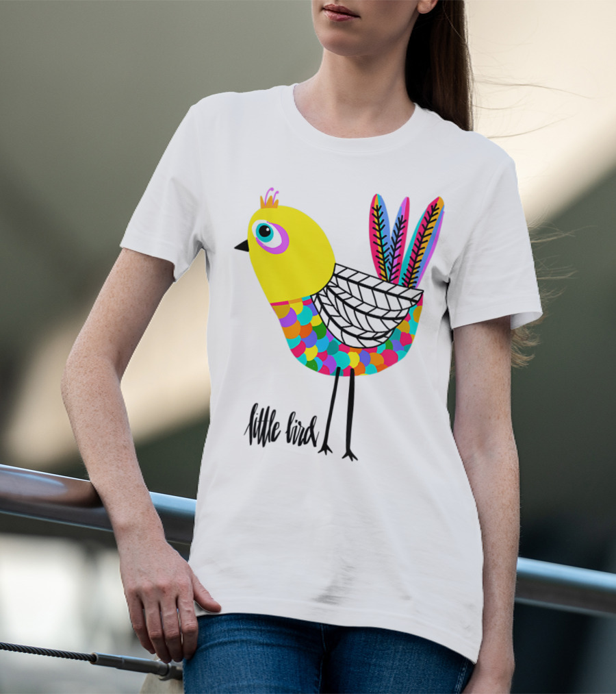 Little Bird Women And Girls Fun And Cheery T-Shirt