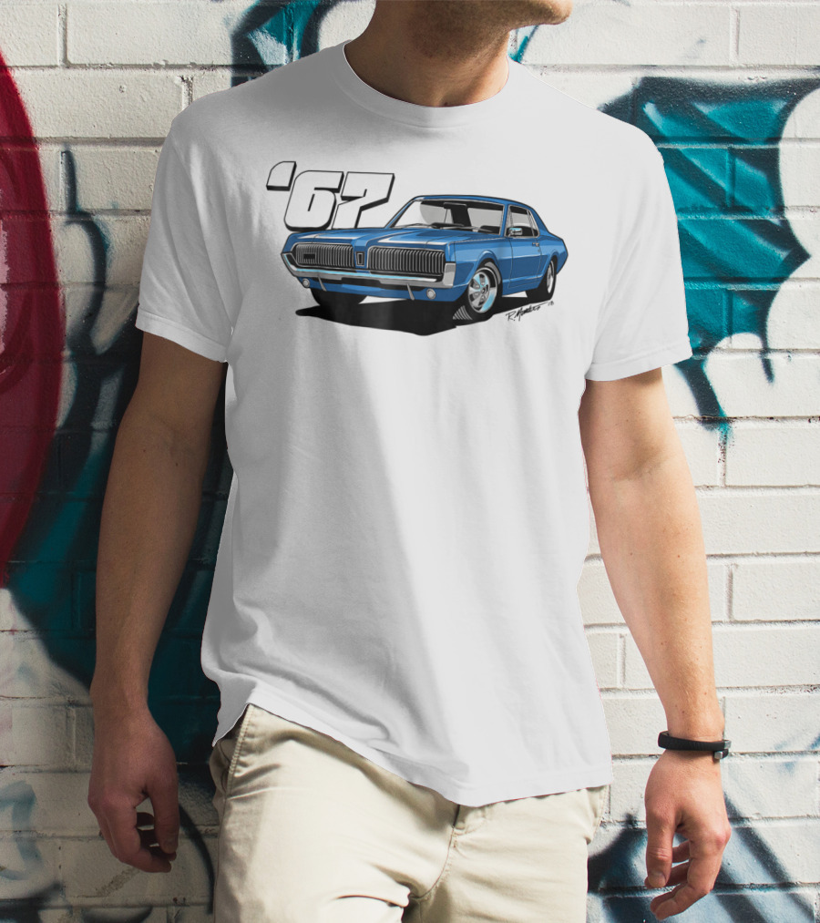 '67 Classic Blue 1967 Mercury Cougar T-Shirt