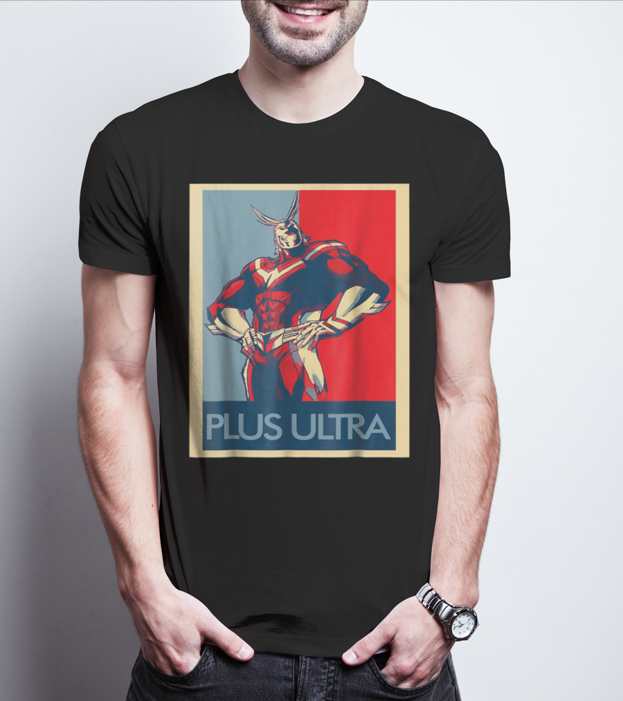 All Might Plus Ultra Vintage Heroic T-Shirt