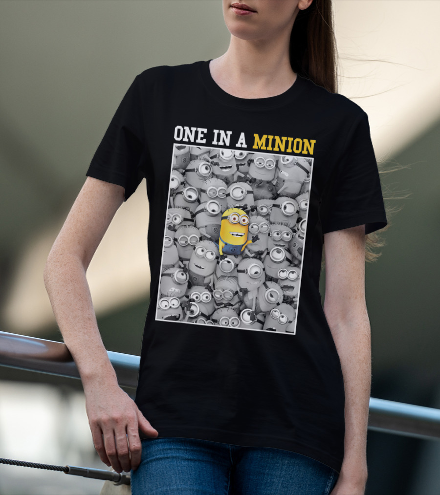One In A Minion Despicable Me Color Pop Minions T-Shirt