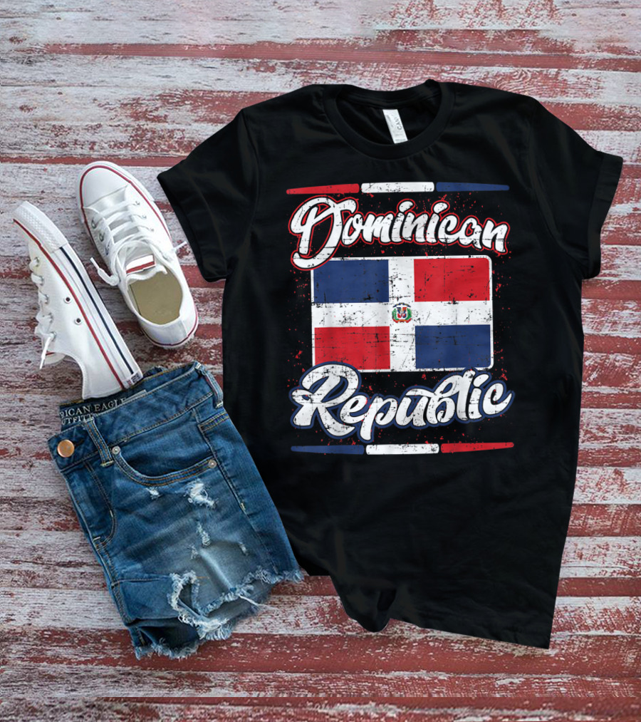 Dominican Republic Flag Pride T-Shirt