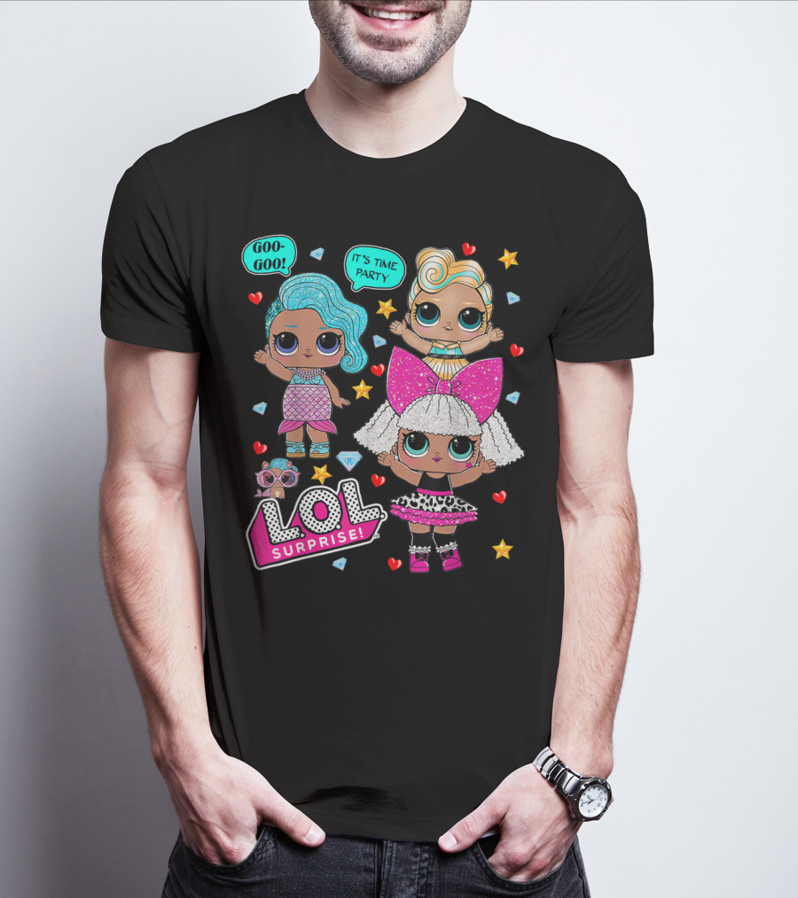LOL Surprise Goo Goo It's Time Party T-Shirt