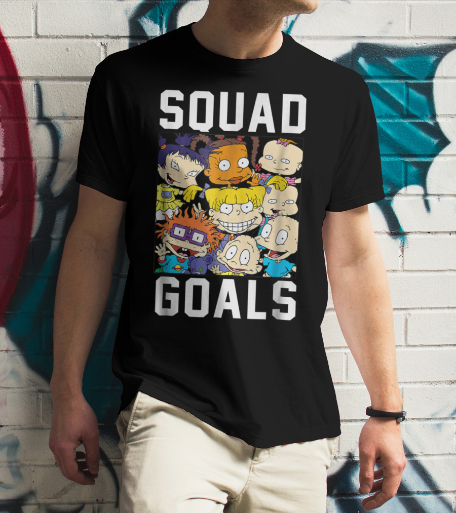 Rugrats Squad Goals Nickelodeon Characters Gathering T-Shirt