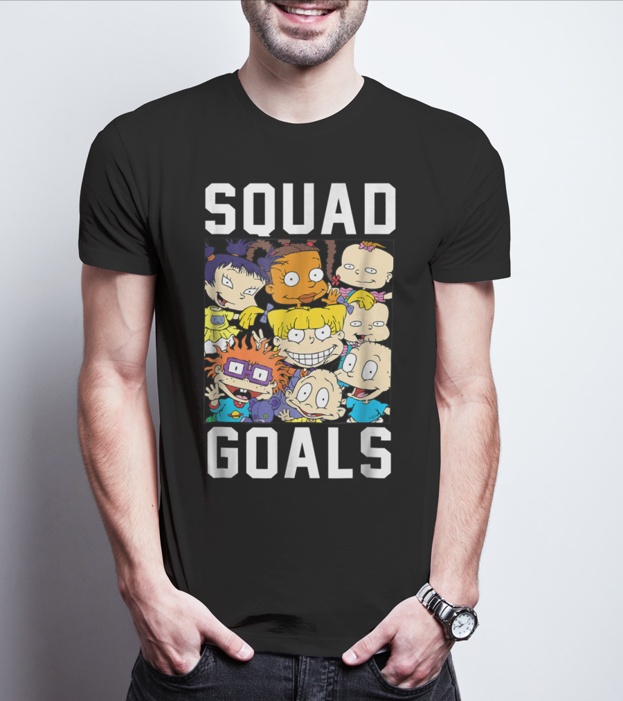 Rugrats Squad Goals Nickelodeon Characters Gathering T-Shirt