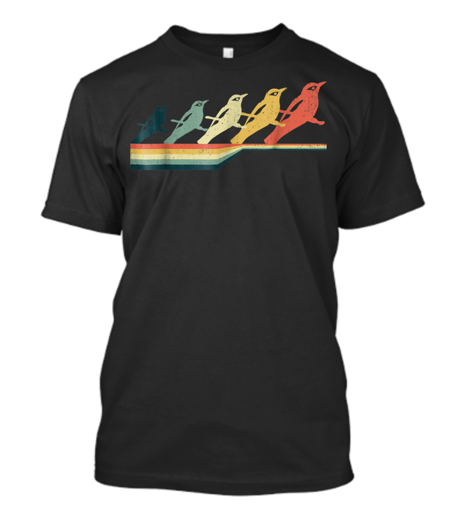 BALTIMORE ORIOLE Vintage Style Retro Bird T-Shirt