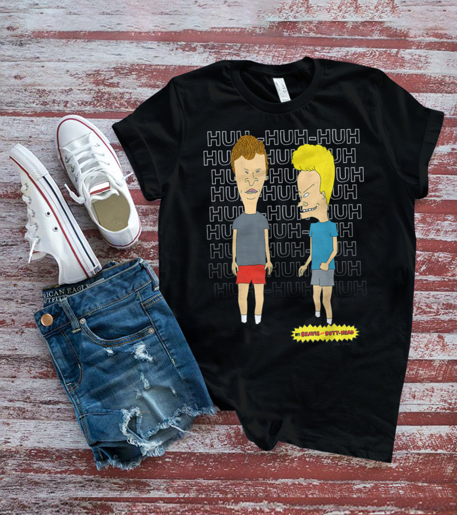 Beavis And Butt-Head Huh-Huh-Huh Laughing T-Shirt