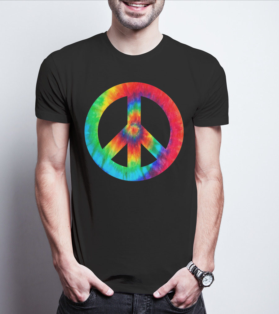 Cool Tie Dye Peace T-Shirt