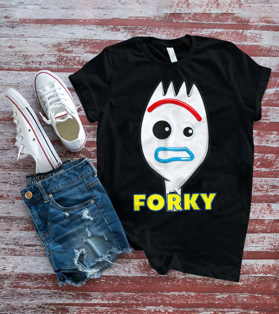 Forky Why Am I Alive Funny Character Expressions T-Shirt