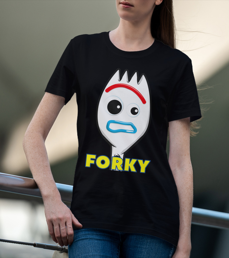 Forky Why Am I Alive Funny Character Expressions T-Shirt