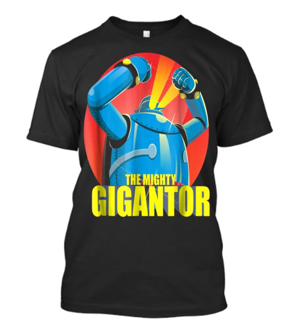 The Mighty Gigantor Robot Retro Sci-Fi Hero T-Shirt