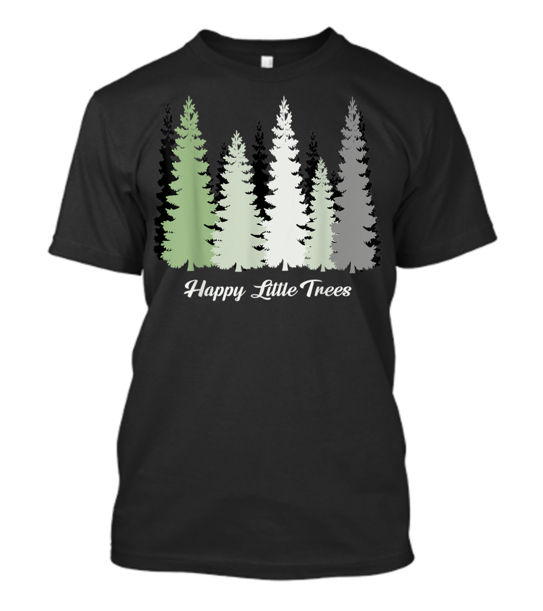 Happy Little Trees Bob Style Forest T-Shirt