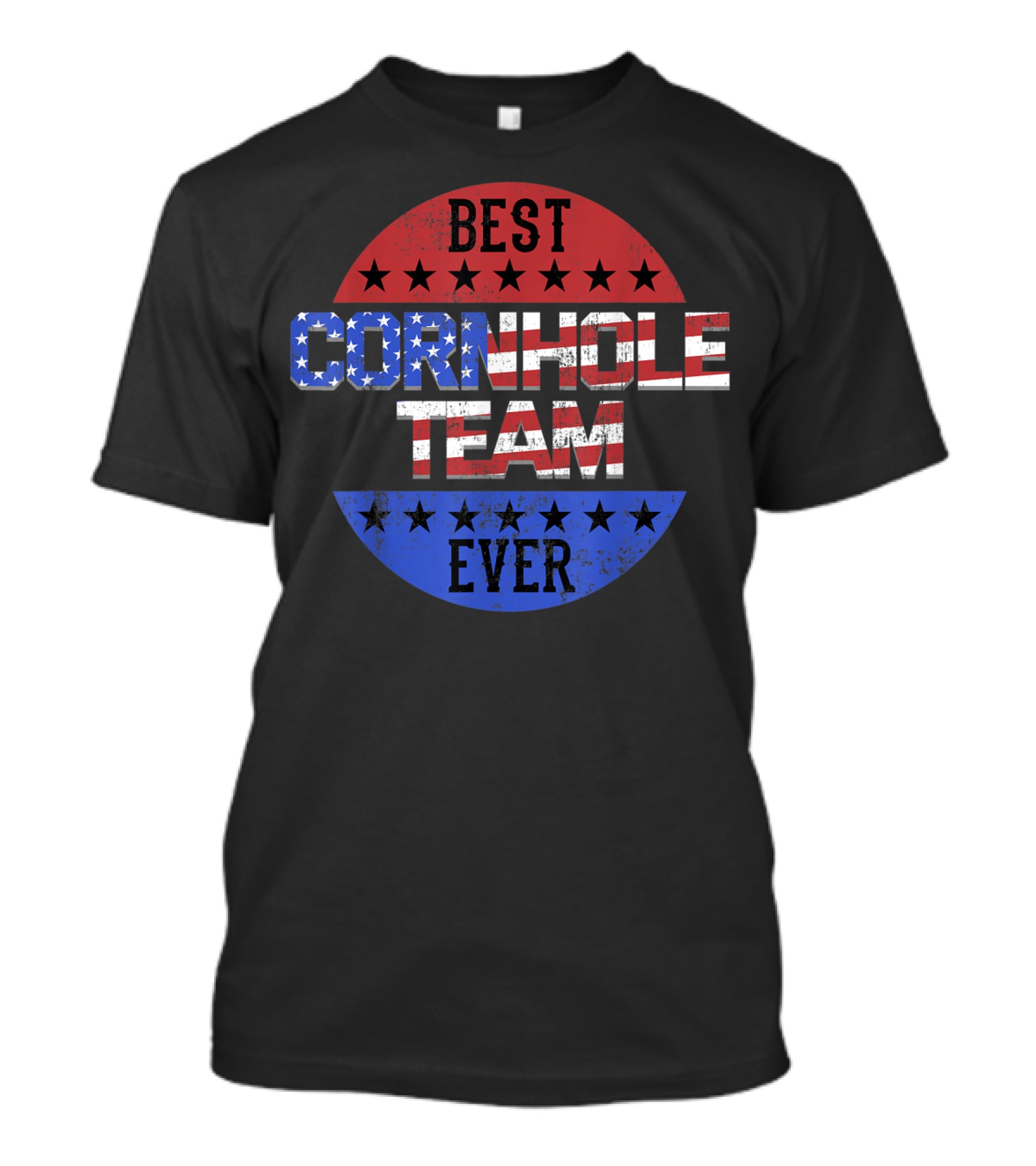 Best Cornhole Team Ever Bean Bag Toss Game T-Shirt