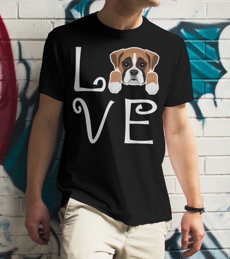 Boxer Love Dog Owner Puppy T-Shirt
