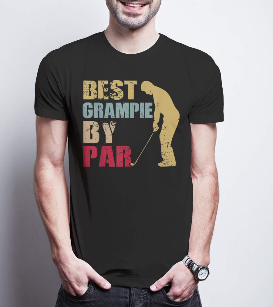 Best Grampie By Par Golf Vintage T-Shirt