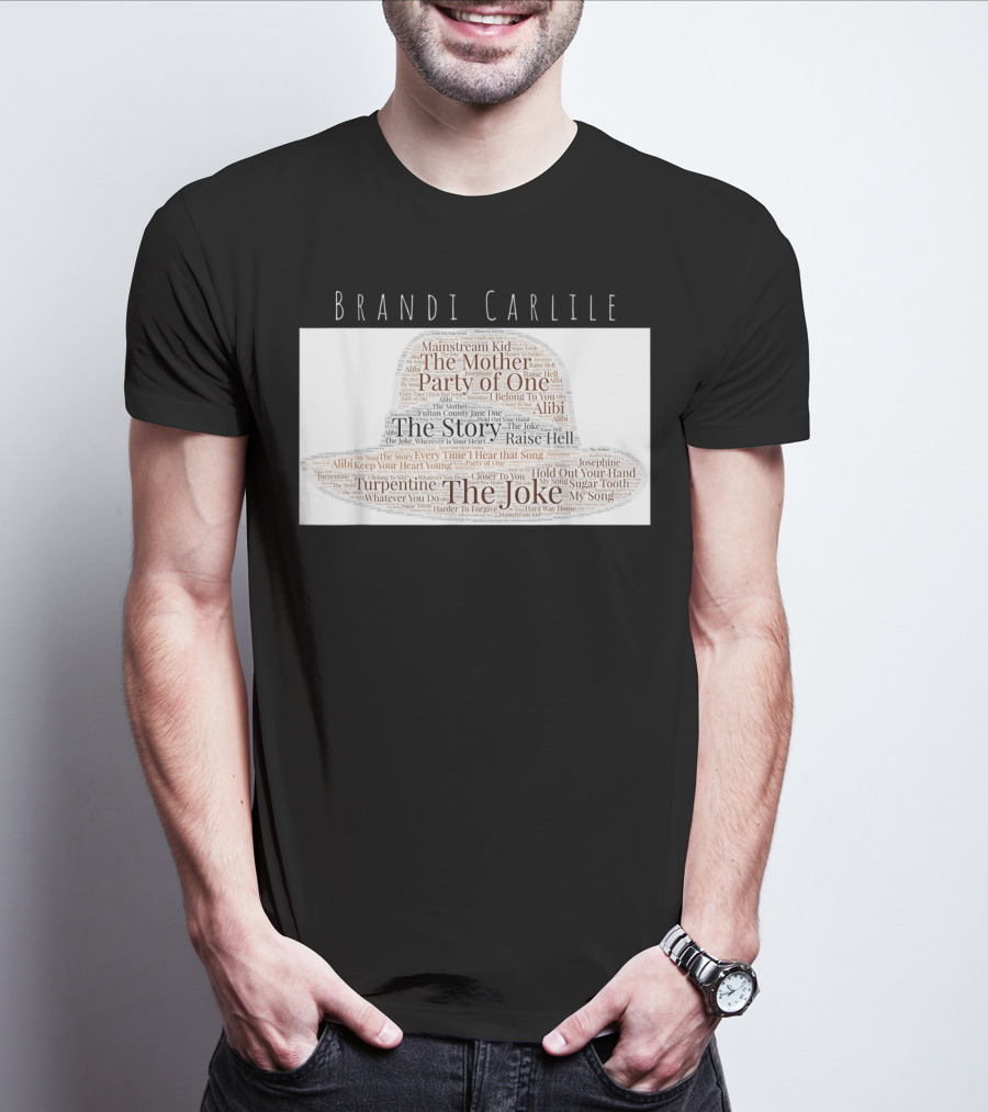 Brandi Carlile Songs Hat With The Story And The Joke Mashup T-Shirt