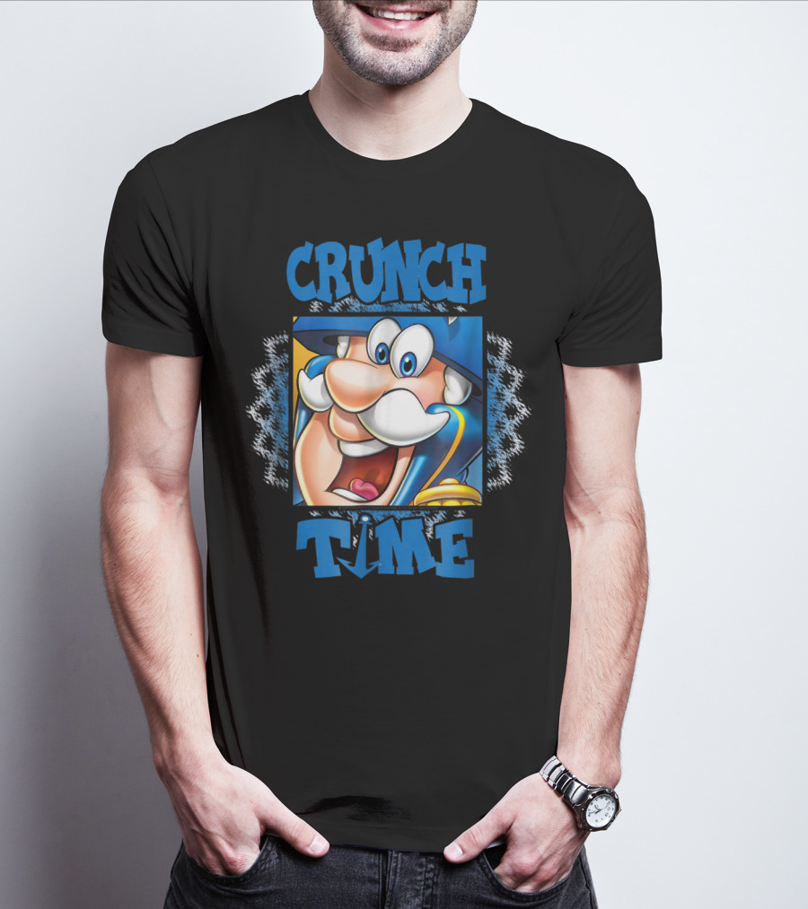 Crunch Time Cap'n Crunch Happy Captain Face T-Shirt
