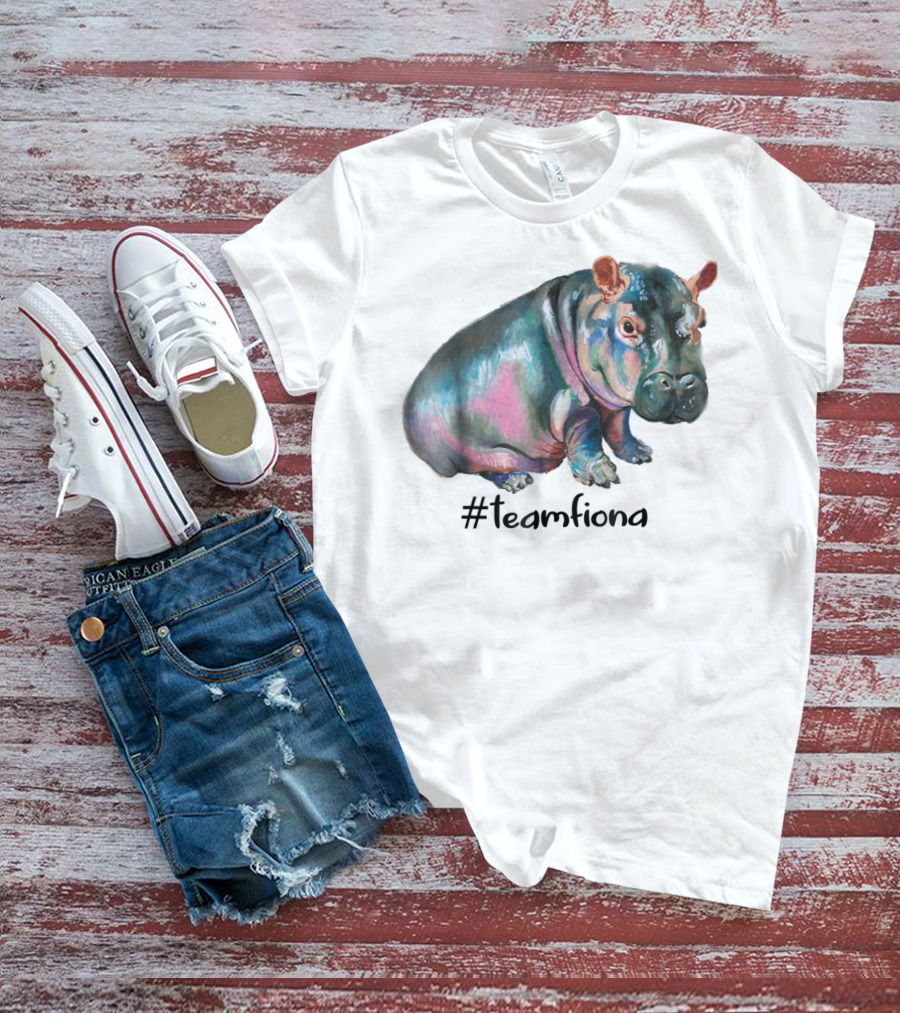 TeamFiona Fiona The Hippo Baby T-Shirt