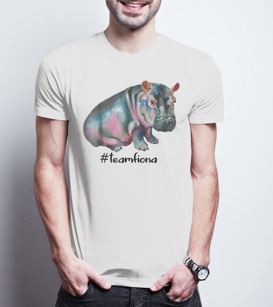 TeamFiona Fiona The Hippo Baby T-Shirt