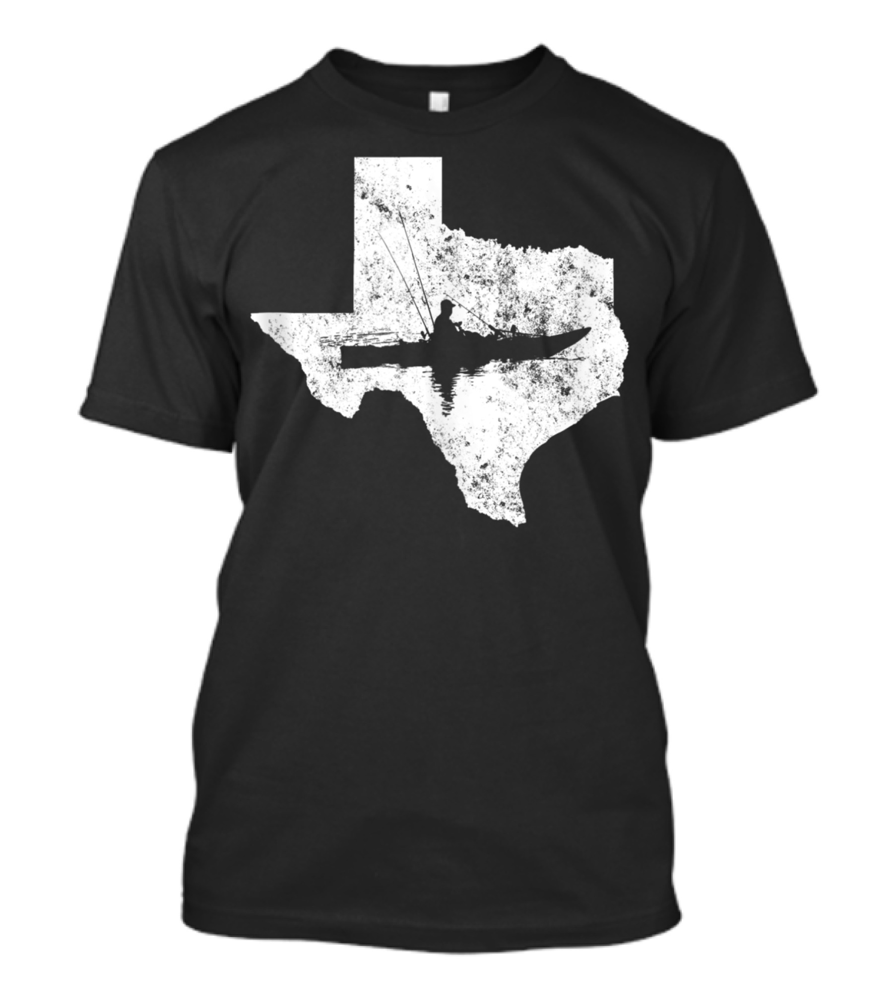 Kayak Fishing In Texas State T-Shirt