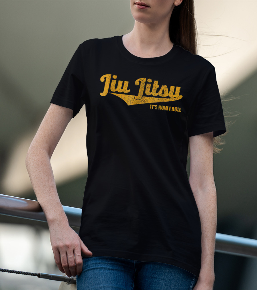 Jiu Jitsu It's How I Roll Bjj Grappling Enthusiast T-Shirt