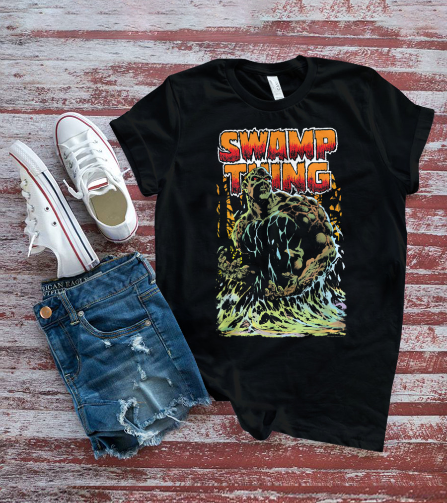 Justice League DC Swamp Thing Comic T-Shirt