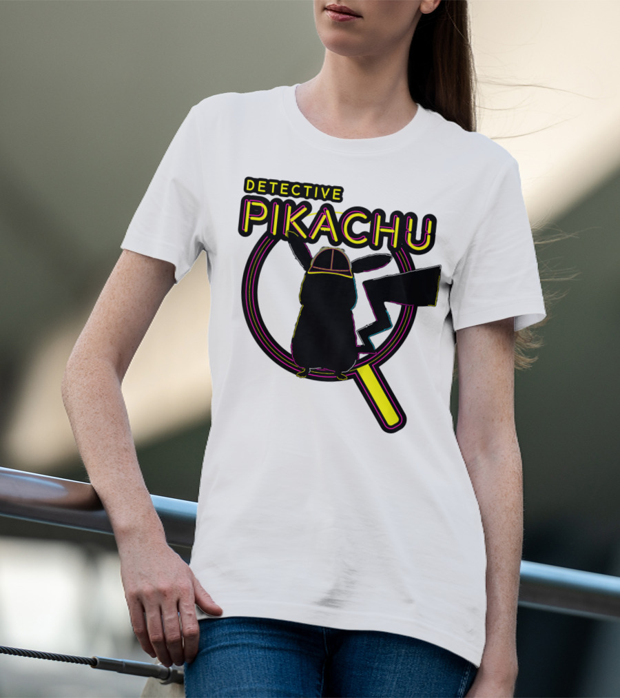 Detective Pikachu Magnify Pikachu Kids Iconic T-Shirt