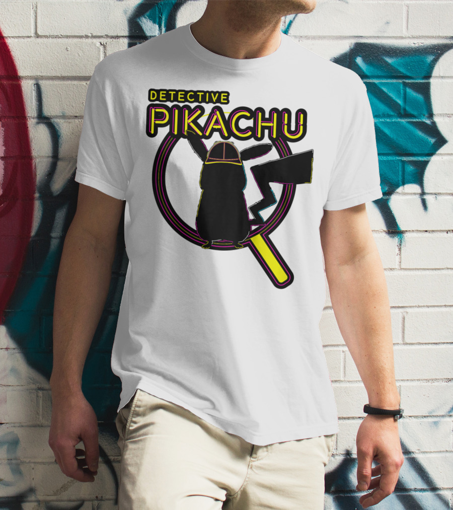 Detective Pikachu Magnify Pikachu Kids Iconic T-Shirt