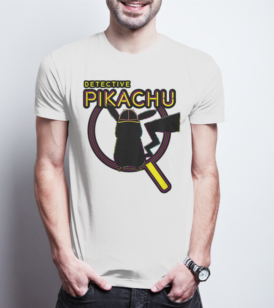 Detective Pikachu Magnify Pikachu Kids Iconic T-Shirt