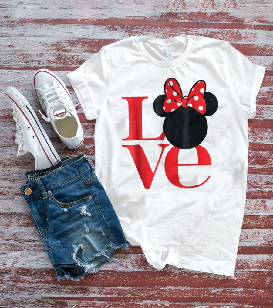 Minnie Mouse Love Bow T-Shirt