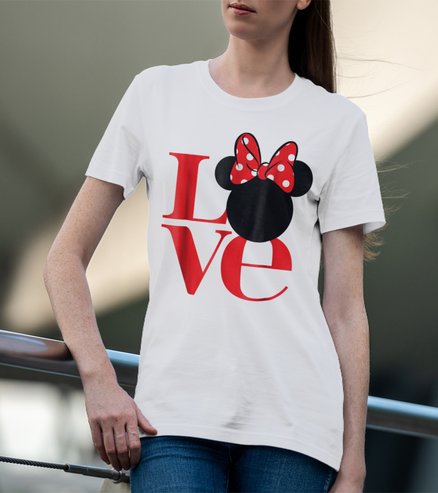 Minnie Mouse Love Bow T-Shirt
