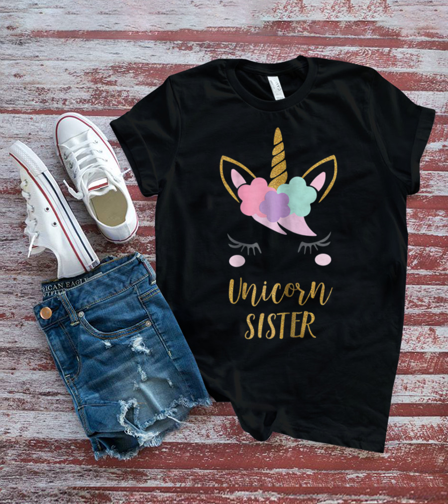 Unicorn Sister Cute Unicorn Sister T-Shirt