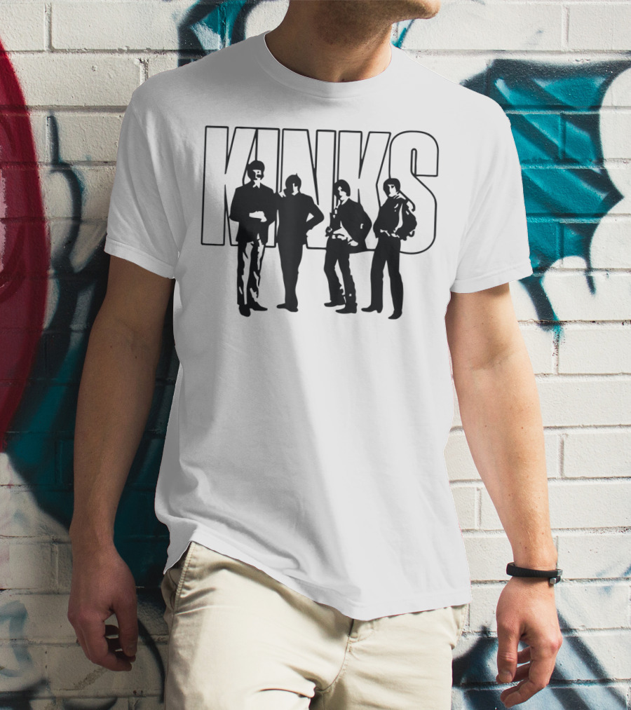 Kinks Music Band Members T-Shirt