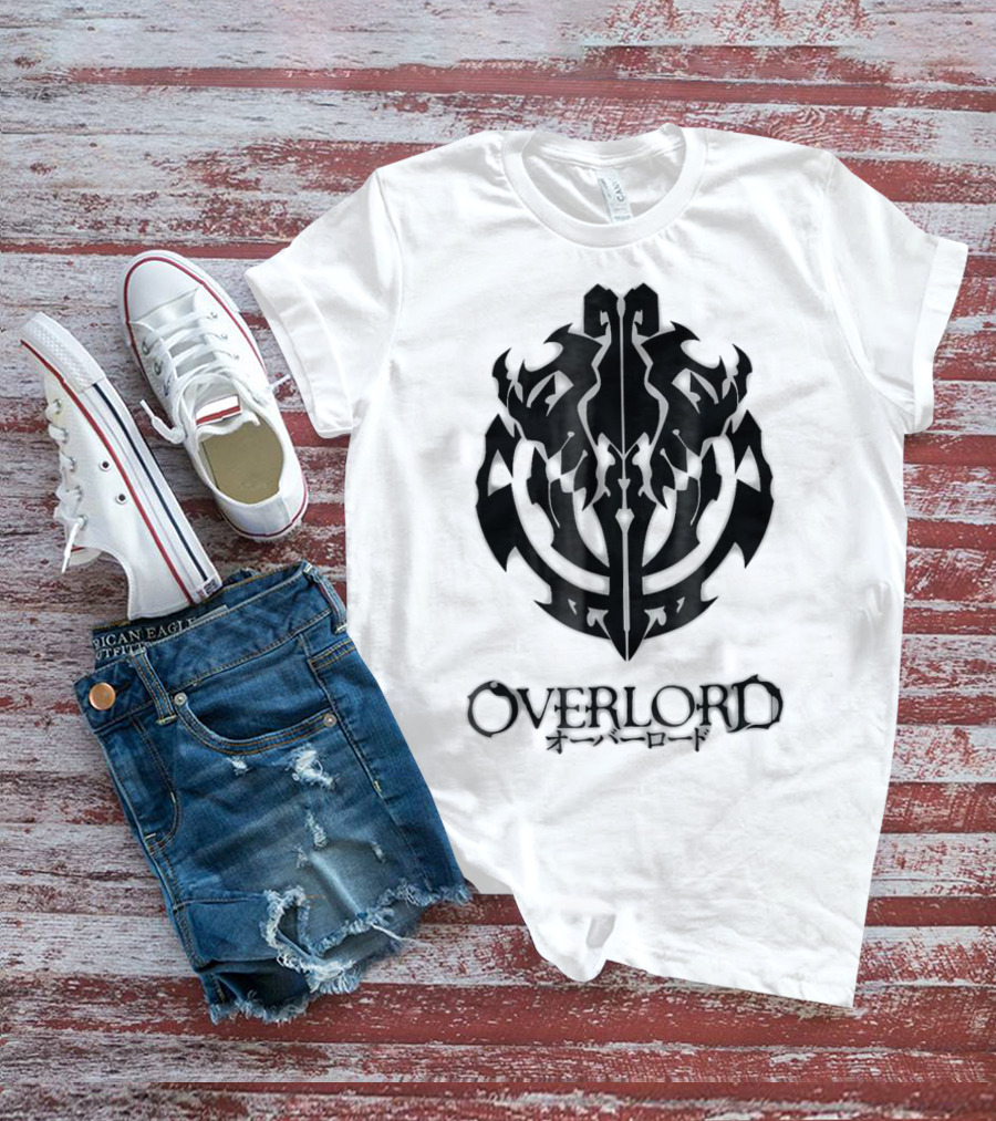 Overlord Anime Emblem Japanese Text For Kid Girl T-Shirt