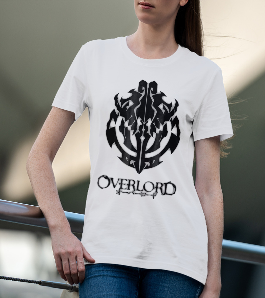 Overlord Anime Emblem Japanese Text For Kid Girl T-Shirt