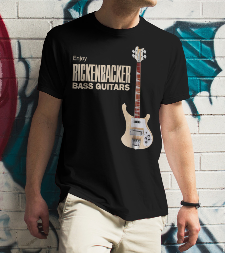 Enjoy Rickenbacker Bass Guitars T-Shirt