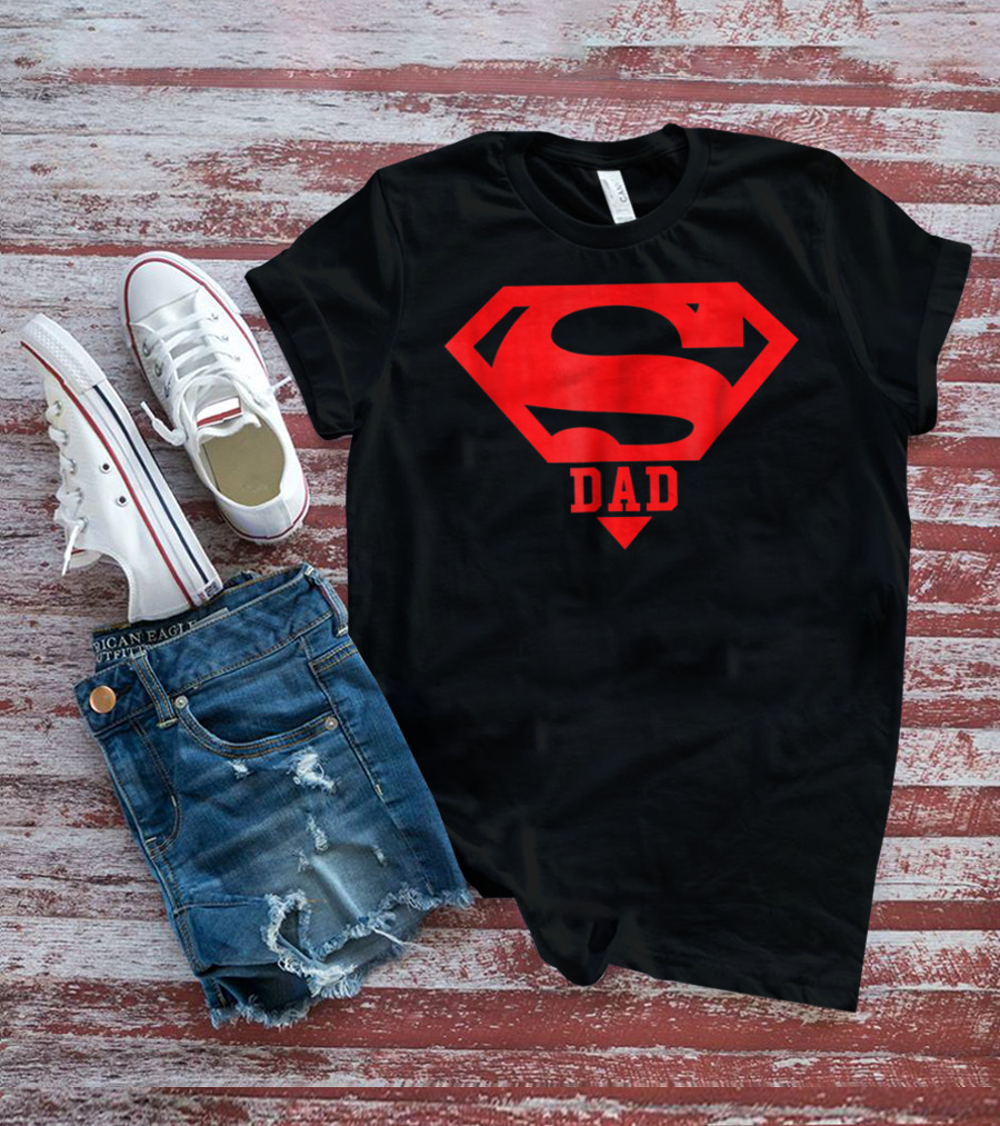 Superdad Superman Logo Dad T-Shirt