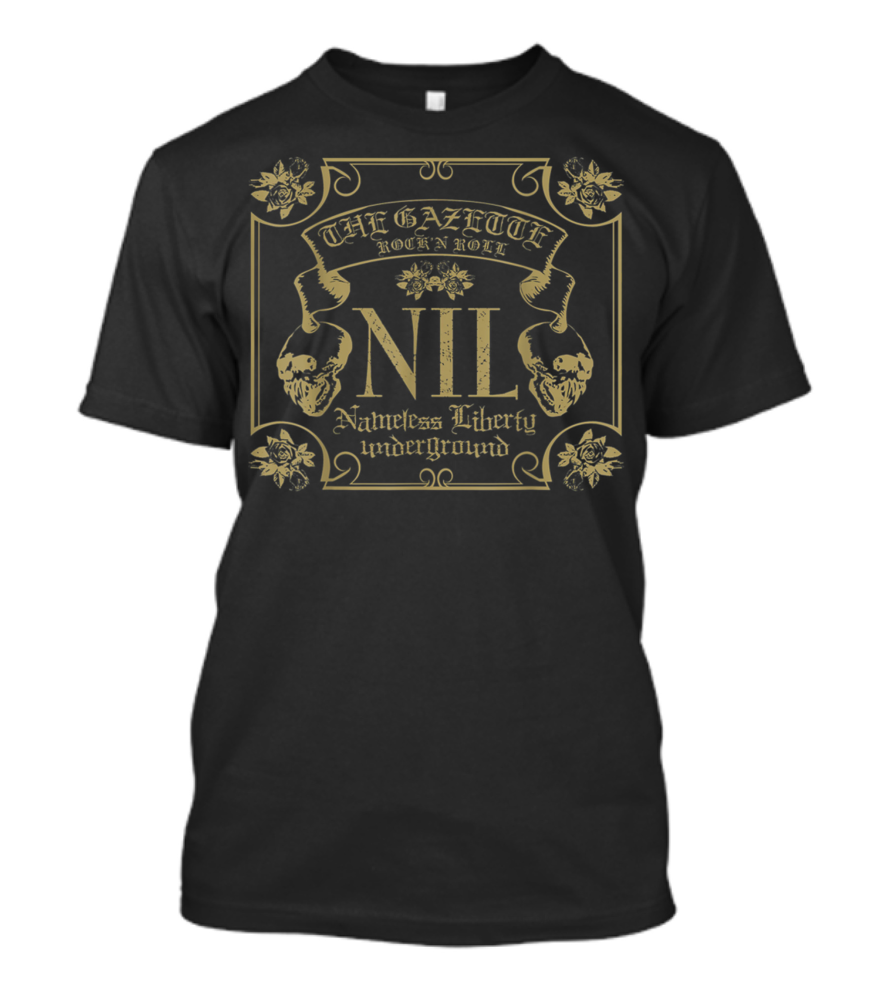 The Gazette Rock N Roll NIL Nameless Liberty Underground T-Shirt