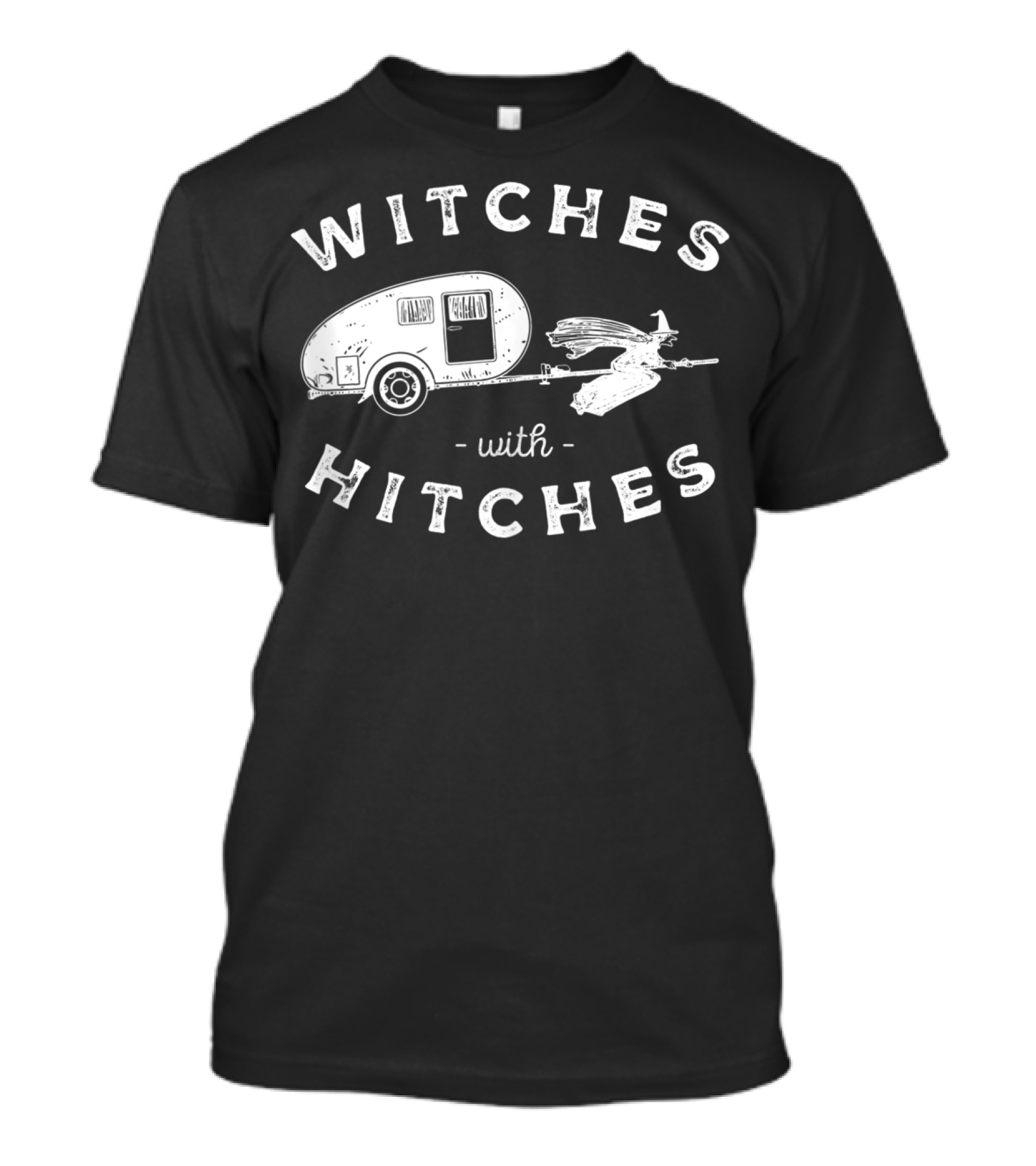 Witches With Hitches Halloween Witches Glamping Glamper T-Shirt